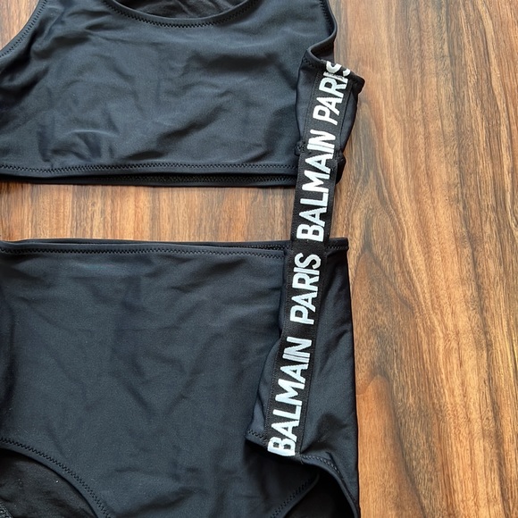 Balmain Monokini W/Logo Band Down The Sides - Picture 6 of 12